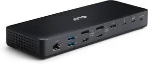 Club 3D CSV-1583 Thunderbolt 4 Certified 16-in-1 Docking Station- with 40Gbps Data and Video, 4 Display Output, Ethernet RJ45 2.5Gbps Club 3D CSV-1583 Thunderbolt 4 Certified 16-in-1 Docking Station- with 40Gbps Data and Video, 4 Display Output, Ethernet RJ45 2.5Gbps