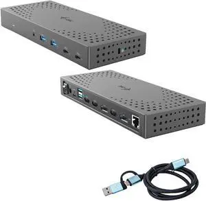 i-tec USB 3.0 / USB-C/Thunderbolt, 3x 4K Docking Station Gen 2 + Power Delivery 100W