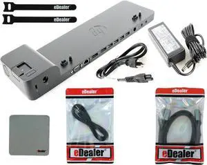 HP UltraSlim Dock 2013 Docking Station (D9Y32UT#ABA) + Starter Kit Bundle HP UltraSlim Dock 2013 Docking Station (D9Y32UT#ABA) + Starter Kit Bundle
