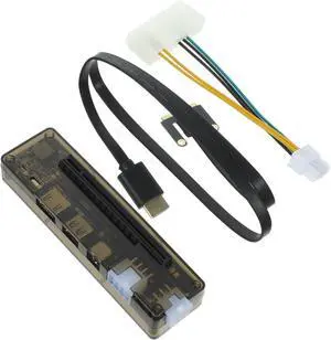 External Laptop Graphics Card Docking Station Portable Pci Expansion for Enhanced Graphics Performance Power Output No Setup Required for Gaming and Professional