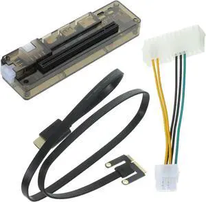 External Graphics Card Dock for Laptop Pci Expansion Station Portable Video Card Adapter Compatible with Multiple Graphics Cards Power Output for Gamers