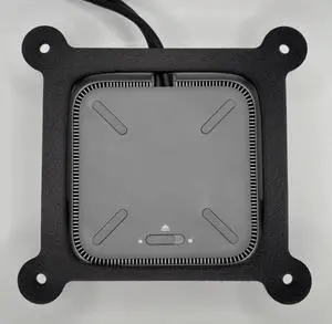 Under-Desk Mounting Bracket Compatible with HP Thunderbolt G6 Docking Station, Black, 6.25 x 6 x 2.25 inches