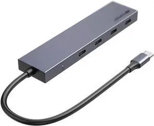 Type-c Docking Station PD/DATA+USB3.1 Gen2 Quad-port Hub Docking Station