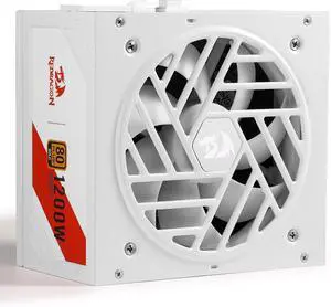 Redragon RGMS-1200W PRO 80+ Gold 1200 Watt Power Supply w/Upgraded ATX 3.1 & PCIe 5.1 Fully Modular, Compact 150mm Size, Smart ECO Low Noise Fan, 100% Japanese Capacitors, Full Mod Cables