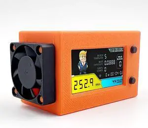 NerdMiner V2 Ultra 78KH/S T Display S3 Bitcoin Miner with Low Power Consumption Crypto Nerdminer with Fan Lucky Miner Win 6.25 BTC (Orange)