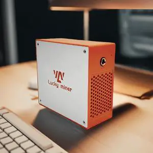 Lucky Miner LG07 Litecoin & Dogecoin Miner - 11MH/s Scrypt Algorithm, Low Power 12W, Quiet 25dB, 2.4GHz WiFi, Built-in PSU, Efficient Crypto Mining Machine for Home Use