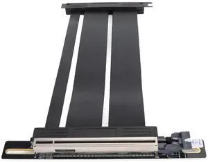 Aoveew PCIe Gen5 X16 Graphics Card Extension Cable High Speed PCIE 5.0 Riser Cable for Computer Graphics Cards