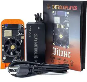 2025 Latest Bitaxe Gamma 601 Bitcoin Miner 1.2TH/S SHA-256 Asic Chip Low Noise Crypto Miner 2.4G WiFi 18W Bitcoins Mining Machine BTC Miner Home Use