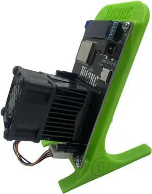 Green Bitaxe Gamma Miner 601 1.2T 18W BTC Bitcoin Miner Asic Crypto Open Source Quiet Home Mini Lottery Solo Miner with US Plugs