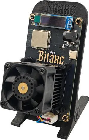 New Low Noise Bitaxe Gamma 601 Solo Bitcoin Miner 1.2TH/s 2.4gh WiFi ASIC Miner Home BTC Miners Cryptos Miner Mining from Antminer S21 Pro