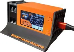 Nerdminer NerdNOS Max Bitcoin Solo Lottery Miner  USB-Powered BM1397 ASIC Miner  90-150 GH/s  Plug & Play  Real-Time Bitcoin Stats Display  WiFi-Enabled