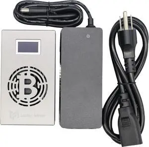 Bitcoin Lucky LV06 Solo Miner - 500GH/S Hashrate, WiFi Connection, Silent Operation, BTC Miner Machine