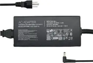330W AC Adapter Charger Fit for ASUS ROG Strix Scar 16 17 18 15 G733 G634 G834 G732 G533 ROG Strix G18 G17 G16 G15 G814 G614 G713 G513 Zephyrus Duo 16 M16 S17 GX650 GU604 GX703 TUF A16 Laptop