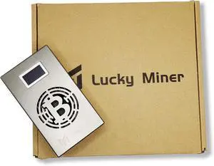 Lucky Miner LV06 V6 Bitcoin Miner - Solo Mining Machine SHA-256 500GH/S BM1366 Asia Chip Low Noise Home Use BTC Lottery Device