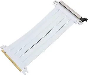 PCIE 5.0 Riser Cable, 128Gbps High Speed Flexible GPU Extension Riser Cable Adapter Compatible with 4.0 3.0 2.0 1.0, Future Proof for Gen 5 GPU Vertical Mount (20cm)