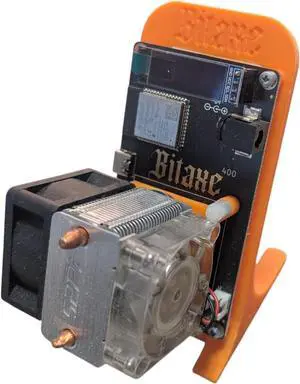 Bitaxe Supra Bitcoin ASIC Miner | 700 GH/s BM1368 Chip | 14W Energy-Efficient | Open-Source Design | WiFi Enabled | OLED Display | Plug-and-Play Solo Miner