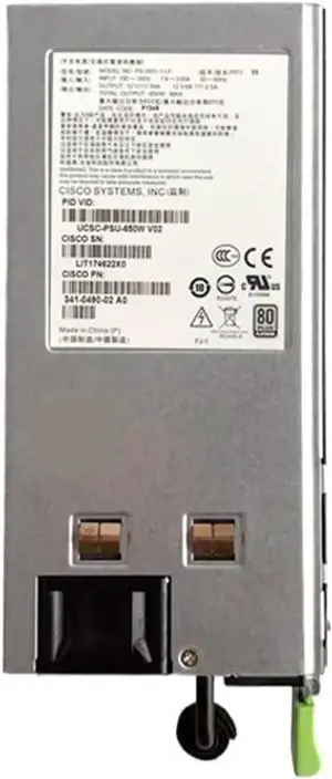 PS-2651-1-LF for C240 C220 M3 650W Server Power Supply UCSC-PSU-650W V02