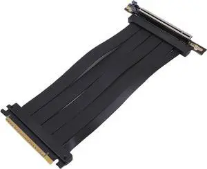 PCI E 5.0 Riser Cable, PCIe 5.0 X16 200mm High Speed Flexible Extender Card Extension Port 90 Degree Adapter, 128Gbps High Speed Adapter Riser Card Flexible Cable 20cm PCI E 5.0 Riser Cable, PCIe 5.0 X16 200mm High Speed Flexible Extender Card Extension Port 90 Degree Adapter, 128Gbps High Speed Adapter Riser Card Flexible Cable 20cm
