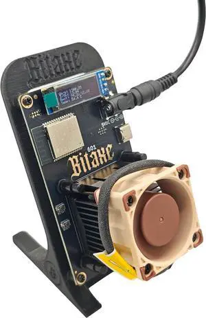 Bitaxe Gamma 601 ASIC Miner 1.2TH/s Silent BTC Miner for Home Use New Cryptos Miner BTC Mining Machine from Antminer S21 Pro