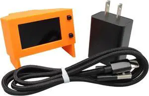 Bitcoin Open Sources Miner Nerdnos Solo Miner Bitcoin Miner 80~120Gh/s 8W Type-C Cable and Adapter Included Plug and Hash Nerdminer Nerdnos