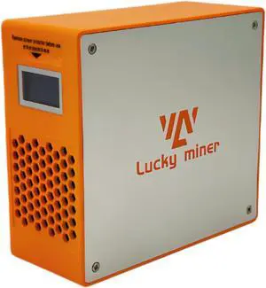 New Lucky Miner LG07 ASIC Miner Crypto Machine for Litecoin & Dogecoin - 11MH/s Scrypt Algorithm, Low Power 12W, Quiet 25dB, 2.4GHz WiFi, Built-in PSU, Home Mining Rig