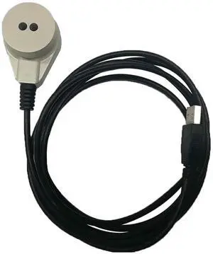 FENG GUO CP2102 USB to IRDA Near Infrared IR Adapter Cable Compatible Electricity,Gas,Water Meter Reading Data(1.5M,USB Version)