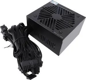 700W Power Supply, Active ATX PC PSU with Ultra Quiet Cooling Fan, Over 80% Efficiency, 12V Single Rail, Intelligent Thermal Management Circuit, Easy Cooling System Control 700W Power Supply, Active ATX PC PSU with Ultra Quiet Cooling Fan, Over 80% Efficiency, 12V Single Rail, Intelligent Thermal Management Circuit, Easy Cooling System Control