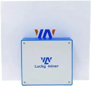 Bitcoins Miner Lucky Miners LV07 Solo Lottery Miner 2.4G WiFi SHA-256 BM1366 Latest Upgrade Model V7 1TH/S Crypto BTC BCH BSV Miner Asic Chip Home Use Machine