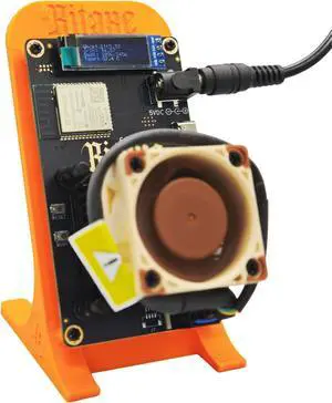 Bitcoin Solo Miner Bitaxe Gamma 601 1.2TH/S 18W with Silent Fan with Power Supply and Stand Powerful Open Source Miner