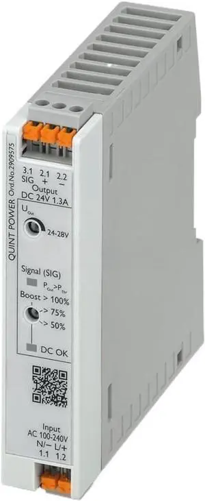 Power Supply QUINT4-PS/1AC/24DC/1.3/PT 2909575