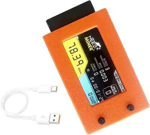 NerdMiner V2 Ultra 78KH/S T Display S3 Crypto Miner Low Power Consumption Fan-Cooled Lucky Solo Lottery Miner Win 3.125 BTC