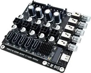 SYJHHWGS Double 15Pin 4Pin Power Control Switching Module for Multiple Computer Setups with Indicators
