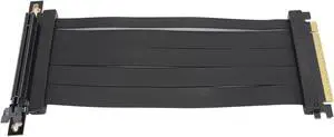 PCIE4.0 X16 Riser Cable 7.9in Length with Shielded Architecture for Stable GPU Performance