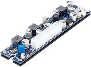 DC 19V 200W 24pin ATX PSU Peak PSU ATX Switch Mining PSU Mini ITX DC to ATX PC Power Supply for Computer