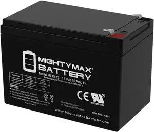 Mighty Max Battery ML15-12 - 12V 15AH SLA Battery