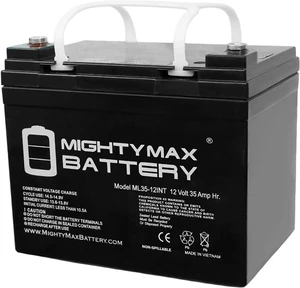 Mighty Max Battery 12V 35AH SLA Internal Thread Replacement for DCM0035 MVP-U1 DCS-33 Mighty Max Battery 12V 35AH SLA Internal Thread Replacement for DCM0035 MVP-U1 DCS-33