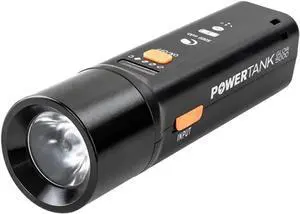 Celestron - PowerTank Glow 5000 - Portable USB Rechargeable Power Bank + Red Flashlight - 5000 mAh Capacity  The Best Astronomy Flashlight - Must-Have 2-in-1 Accessory for Amateur Astronomers