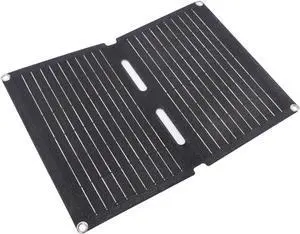 Estink 20W Solar Panel Phone Charger, Foldable Portable Solar Charger with 2 USB Ports for Outdoor Activities, Smartphone, Hiking, Camping, Travel. Power with Renewable Energy, High