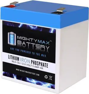 Mighty Max Battery 12V 5AH Lithium Replacement Battery Compatible with Aegis 7250FFP Telephone Entry System