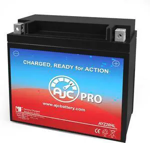 AJC Pro Battery Compatible with BRP Mx Z 670 669CC Snowmobile Battery (1996-1998)