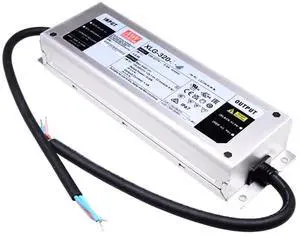 Mean Well XLG 320W 74-148V 2800mA LED Driver XLG-320-M-A Switching Power Supply Converter Transformer with IP67, Io adj by Potmeter, Metal House Wire Leads
