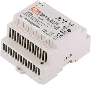 Mean Well DR 60W 15V 4A Switching Power Supply AC-DC Single Output Industrial DIN Rail DR-60-15