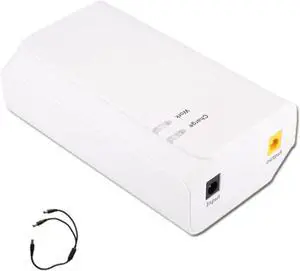 12V 2.5A Power Supply WiFi Router Uninterruptible Power 13200mAh Battery Backup Power 5.5x2.1 Double Outputs