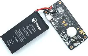 PiSugar 3 Portable Pwnagotchi Power Management Board for Raspberry Pi Zero W/WH Model (Not Include Raspberry Pi)