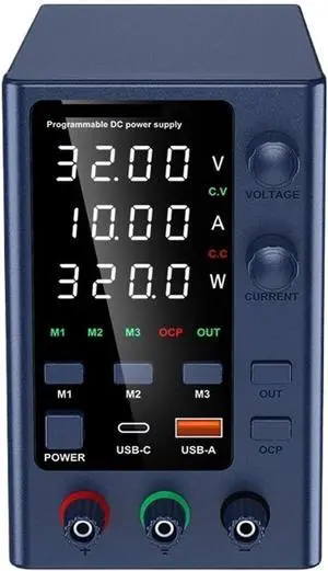 DC Lab Power Supply Adjustable DC Power Supply Regulator Switching 220V/110V(EPS3210 32V 10A)