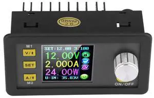 Aramox DPS3005 Step Down Module Power Supply Regulator, Programmable 0-32.00V 0-5.000A, LCD Display, Small Size, High for Electronics (DPS5005-USB-BT)