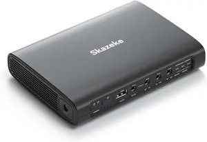 Skazeke Mini UPS Uninterrupted Power Supply 20000mAh Lithium ion Backup Battery with DC 12V/9V/5V/6A Output for Wireless Router, Modem, LED Light, CCTV Camera, Smartphone and More