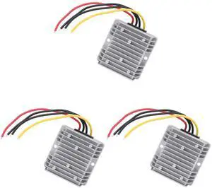 DC8V 40V 12V 6A 72W Auto Step UP Down Converter Boost Voltage Regulator Module for Car Boat Waterproof Converter Boost Voltage Regulator Module