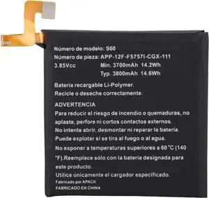 APP-12F-F57571-CGX-111 S60 Phone Compatible for Caterpillar CAT S60 Phone(3.85V 3700mAh) APP-12F-F57571-CGX-111 S60 Phone Compatible for Caterpillar CAT S60 Phone(3.85V 3700mAh)