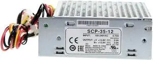 Charge Function Switching SCP-35-12 SCP-35-24 UPS Switching Power Supply 110V/220V AC to 13.8V DC 2.6A UPS Uninterruptible Power Supply(SCP-35-12)